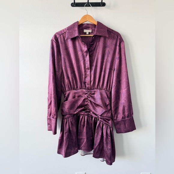 Torn Ronny Kobo "Brenda" Mini Dress - Picture 7 of 8